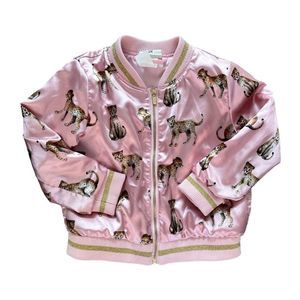 H&M x Kijan: Baby Cheetah Sparkly Bomber Jacket